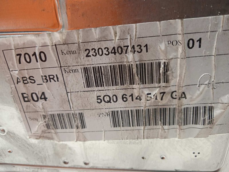 Recambio de abs para volkswagen t-roc 1.0 tsi referencia OEM IAM 5Q0614517GA  10022026594