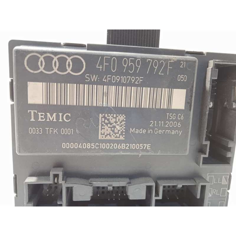 Recambio de centralita confort para audi a6 berlina (4f2) 2.0 tdi referencia OEM IAM 4F0959792F  