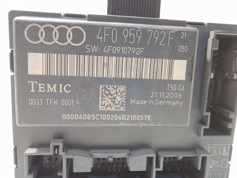 Recambio de centralita confort para audi a6 berlina (4f2) 2.0 tdi referencia OEM IAM 4F0959792F  