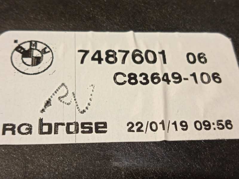 Recambio de elevalunas trasero izquierdo para bmw serie x3 (g01) xdrive20d referencia OEM IAM 7487601 51357498149 7455083