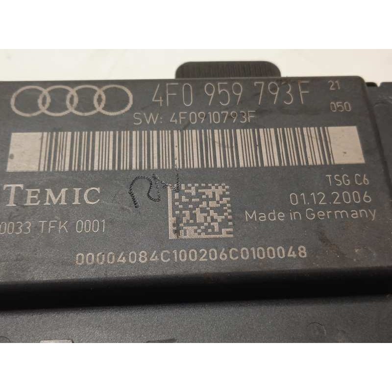 Recambio de centralita confort para audi a6 berlina (4f2) 2.0 tdi referencia OEM IAM 4F0959793F  