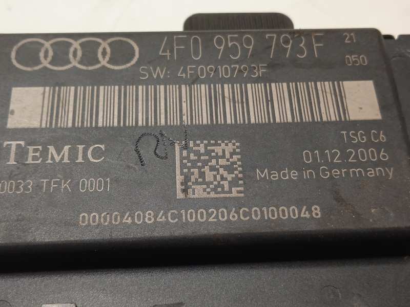 Recambio de centralita confort para audi a6 berlina (4f2) 2.0 tdi referencia OEM IAM 4F0959793F  