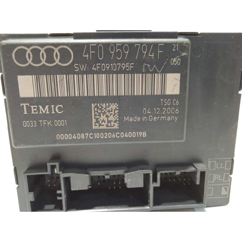 Recambio de centralita confort para audi a6 berlina (4f2) 2.0 tdi referencia OEM IAM 4F0959794F  