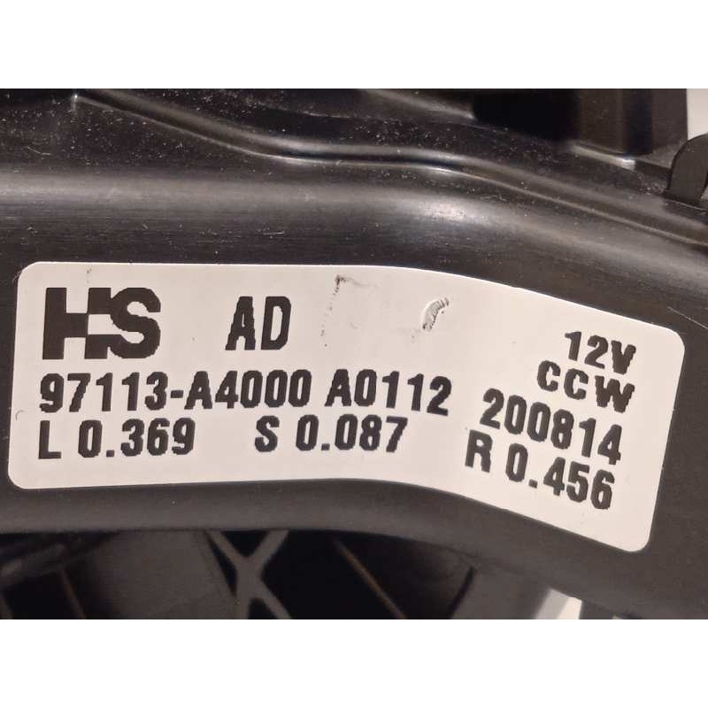 Recambio de motor calefaccion para hyundai i30 (pd) 1.0 tgdi cat referencia OEM IAM 97113A4000  