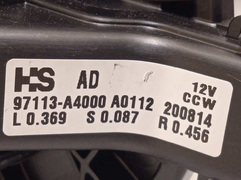 Recambio de motor calefaccion para hyundai i30 (pd) 1.0 tgdi cat referencia OEM IAM 97113A4000  