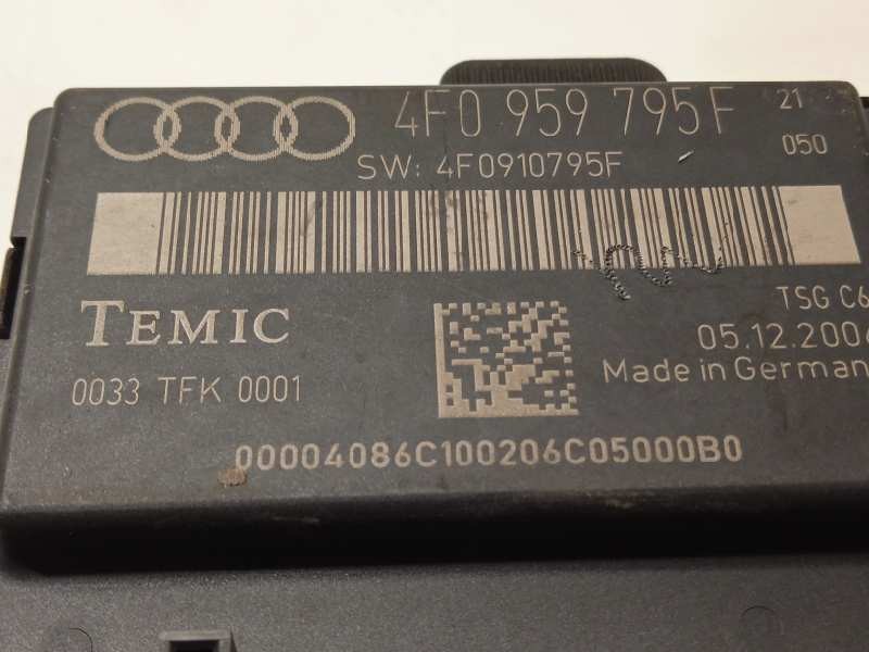 Recambio de centralita confort para audi a6 berlina (4f2) 2.0 tdi referencia OEM IAM 4F0959795F  