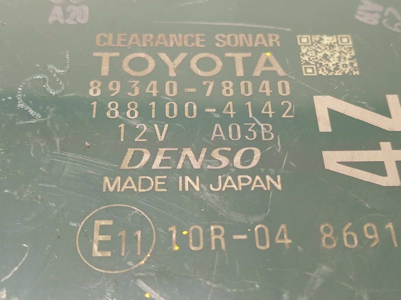 Recambio de modulo electronico para lexus nx 300h 4wd referencia OEM IAM 8934078040  1881004142