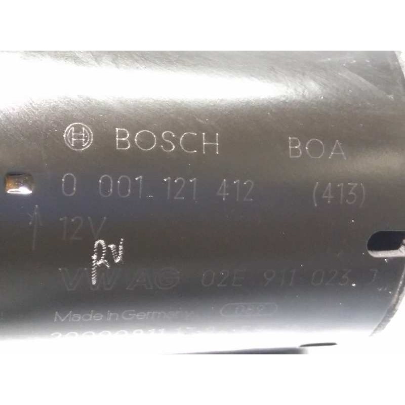 Recambio de motor arranque para audi a3 (8p) 2.0 16v tfsi referencia OEM IAM 02E911023J  0001121412