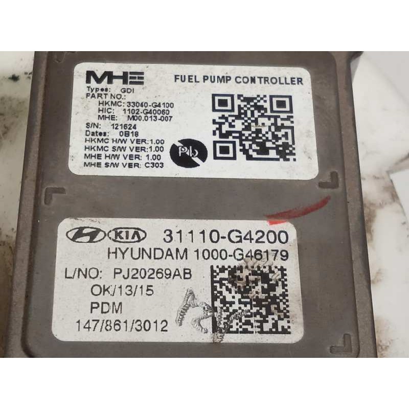 Recambio de bomba combustible para hyundai i30 (pd) 1.0 tgdi cat referencia OEM IAM 31110G4200  33040G4100