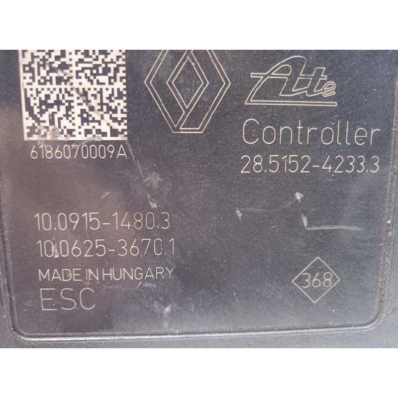 Recambio de abs para renault megane iv berlina 5p limited referencia OEM IAM 476607355R 28515242333 10022010264