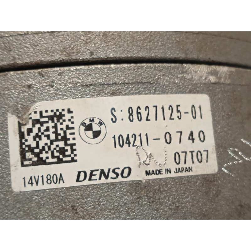 Recambio de alternador para bmw serie 2 active tourer (f45) 216d referencia OEM IAM 8627125 12318627125 1042110740