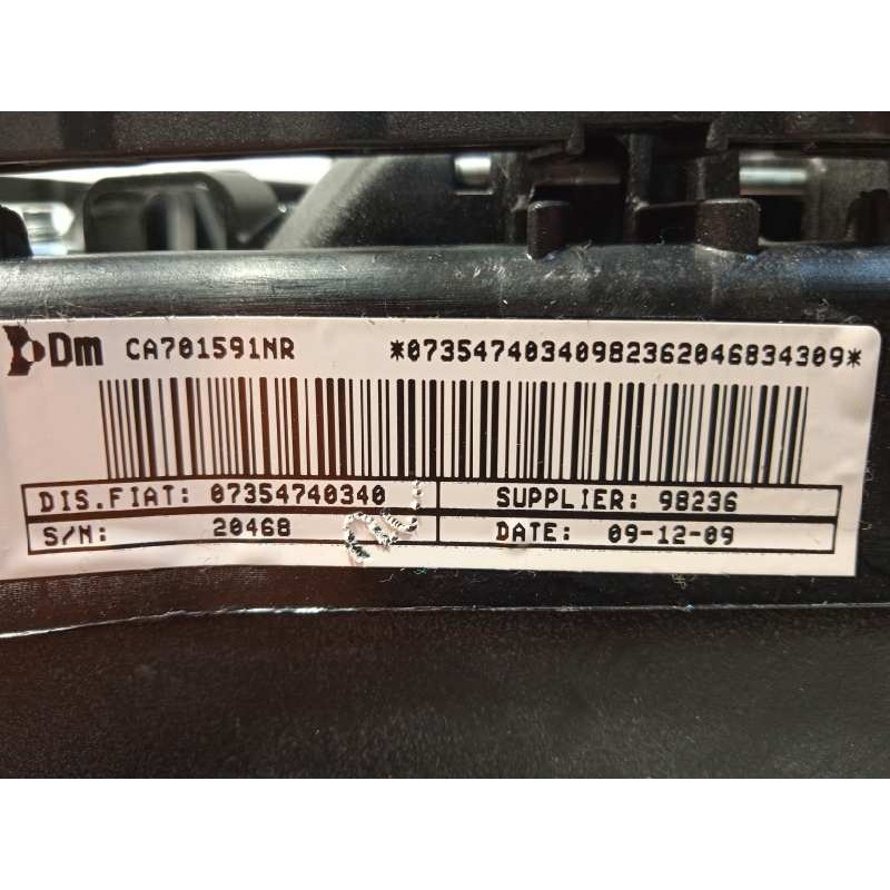 Recambio de airbag delantero izquierdo para lancia delta (181) 1.6 diesel cat referencia OEM IAM 07354740340  0735474034
