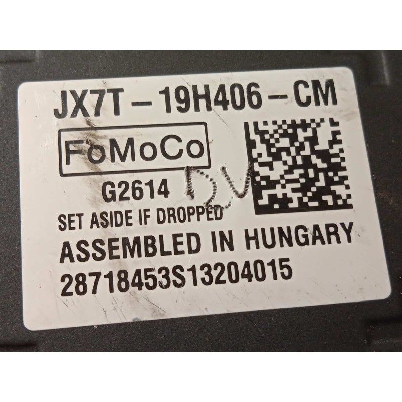 Recambio de modulo electronico para ford focus 1.5 ecoblue tdci cat referencia OEM IAM JX7T19H406CM  2588347