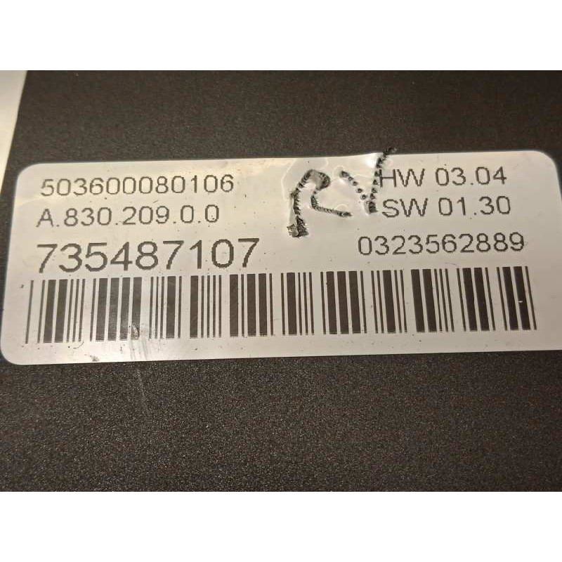 Recambio de mando climatizador para lancia delta (181) 1.6 diesel cat referencia OEM IAM 735487107  