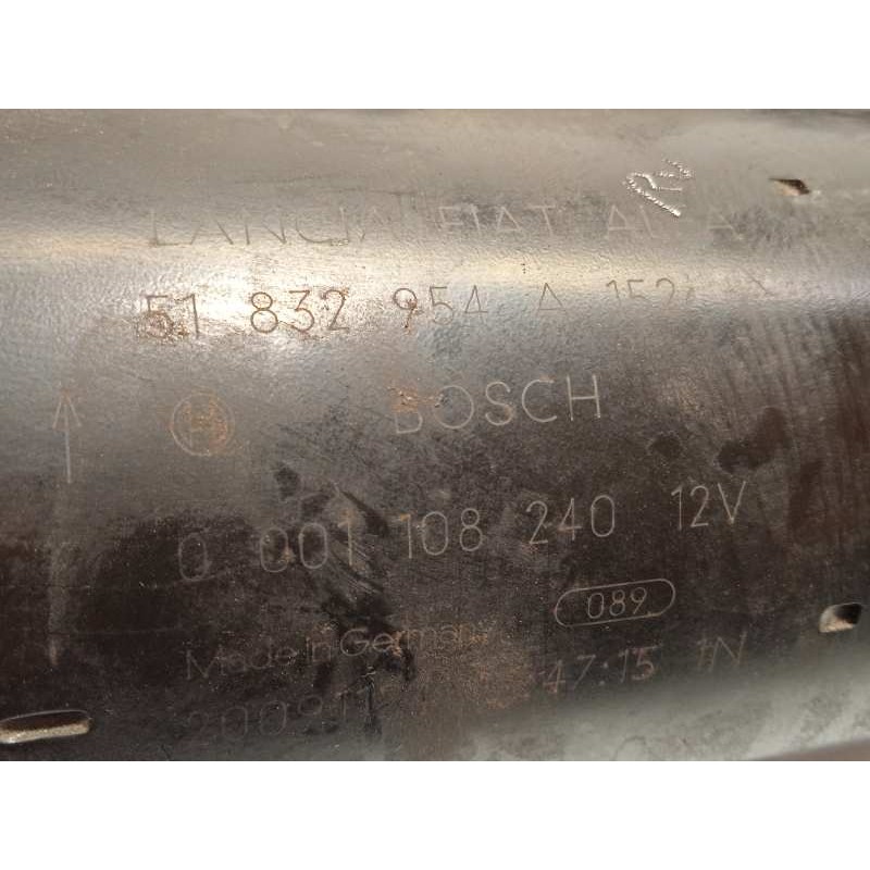 Recambio de motor arranque para lancia delta (181) 1.6 diesel cat referencia OEM IAM 51832954  0001108240
