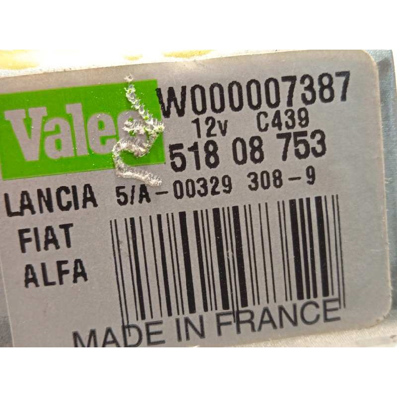 Recambio de motor limpia trasero para lancia delta (181) 1.6 diesel cat referencia OEM IAM 51808753  W000007387