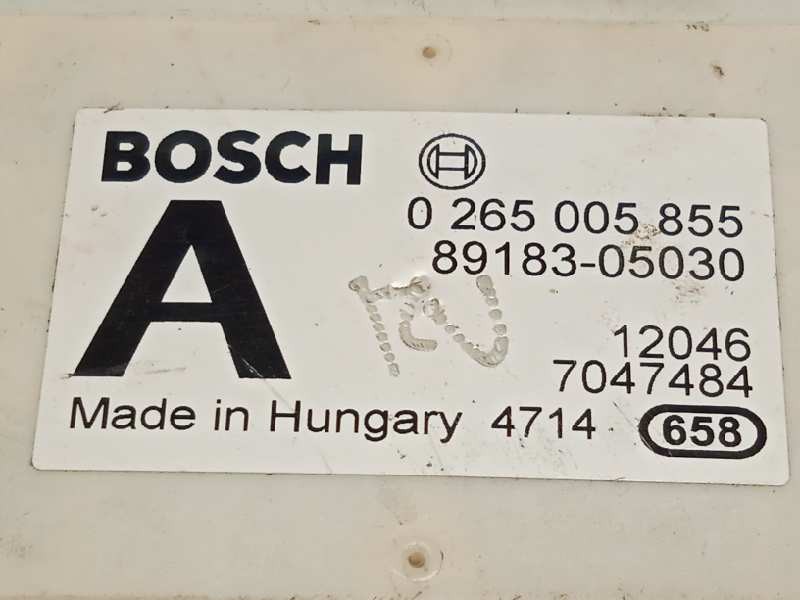 Recambio de centralita esp para toyota avensis (t27) executive referencia OEM IAM 8918305030  0265005855