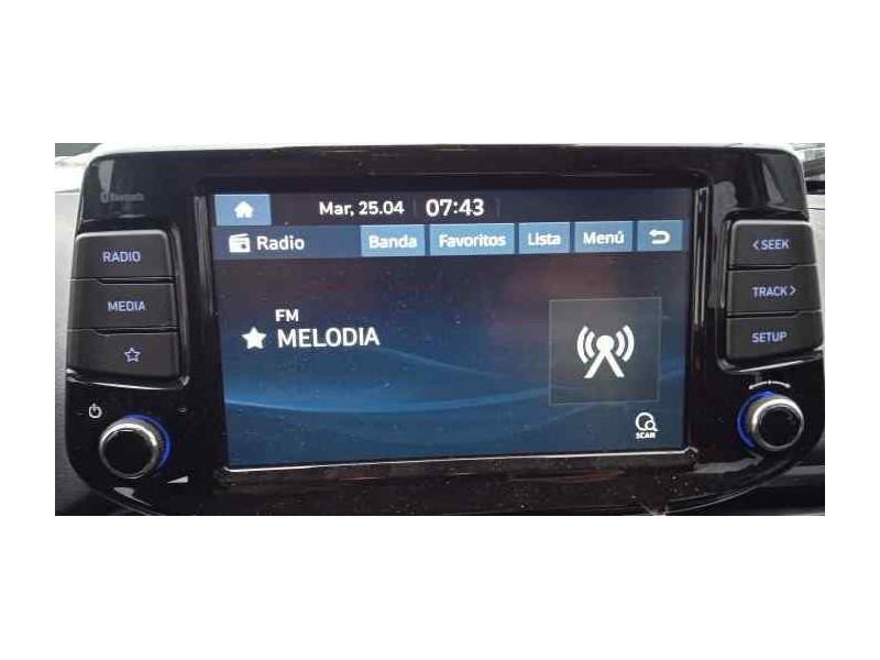 Recambio de sistema audio / radio cd para hyundai i30 (pd) 1.0 tgdi cat referencia OEM IAM 96160G4210RET  