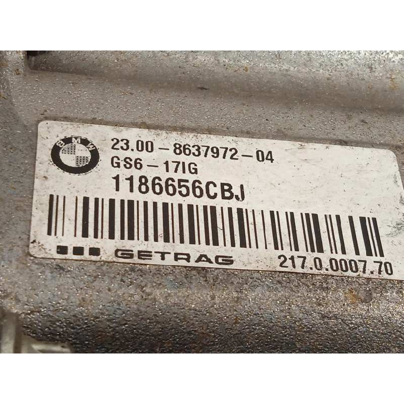 Recambio de despiece caja cambios para bmw x1 (e84) sdrive 18i referencia OEM IAM CBJ 8637972 23008637972