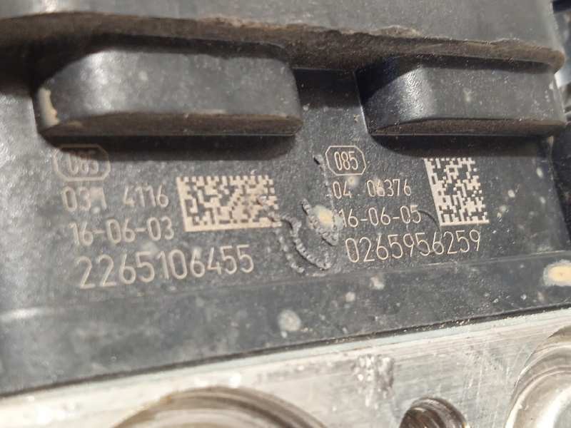 Recambio de abs para opel astra k lim. 5türig dynamic referencia OEM IAM 39030773 0265956259 269714