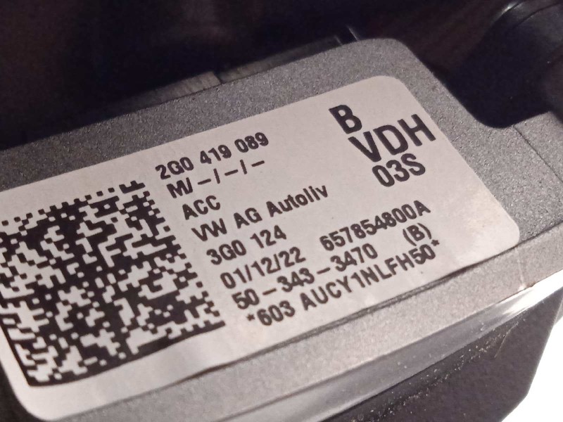 Recambio de volante para volkswagen t-roc 1.0 tsi referencia OEM IAM 2G0419089B  2G0419089BVDH