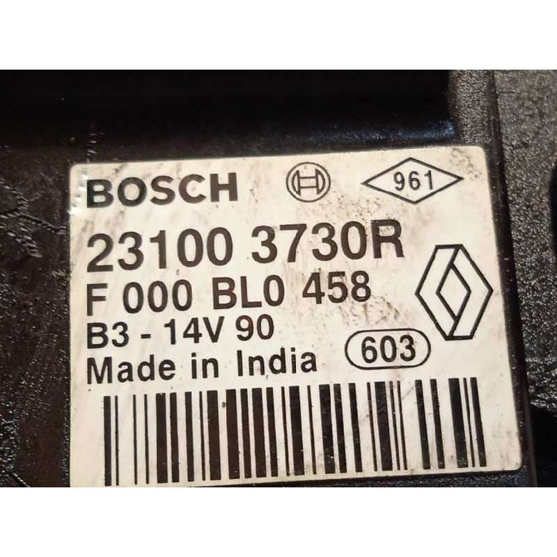 Recambio de alternador para dacia logan ii ambiance referencia OEM IAM 231003730R  F000BL0458
