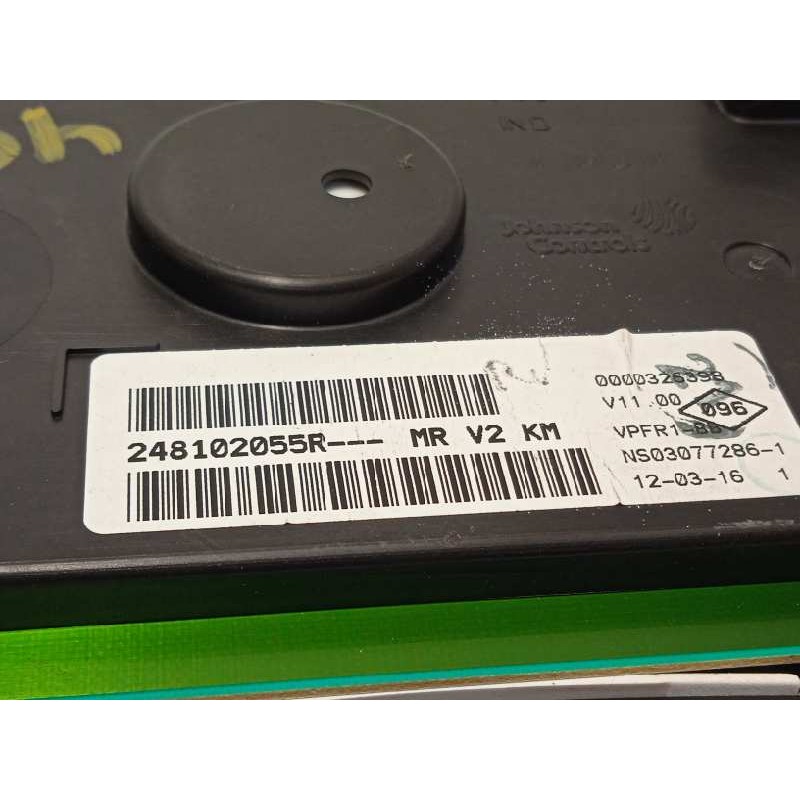 Recambio de cuadro instrumentos para dacia logan ii ambiance referencia OEM IAM 248102055R  