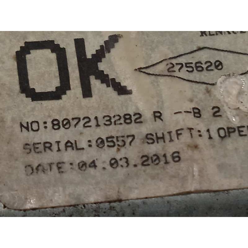 Recambio de elevalunas delantero izquierdo para dacia logan ii ambiance referencia OEM IAM 807213282R  