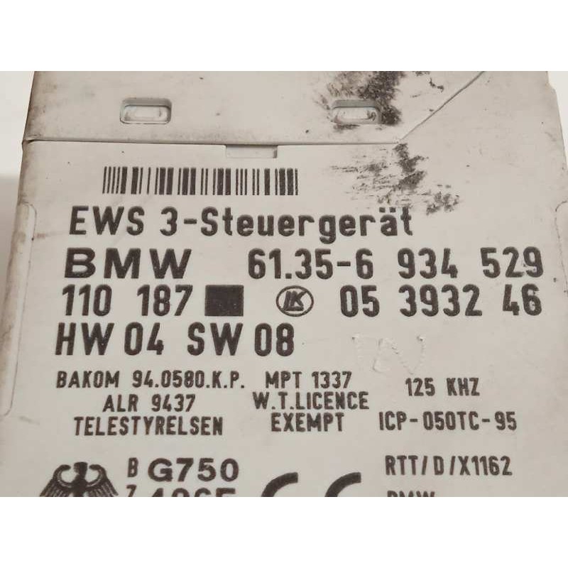 Recambio de modulo electronico para bmw mini (r50,r53) 1.6 16v cat referencia OEM IAM 61356934529  05393246