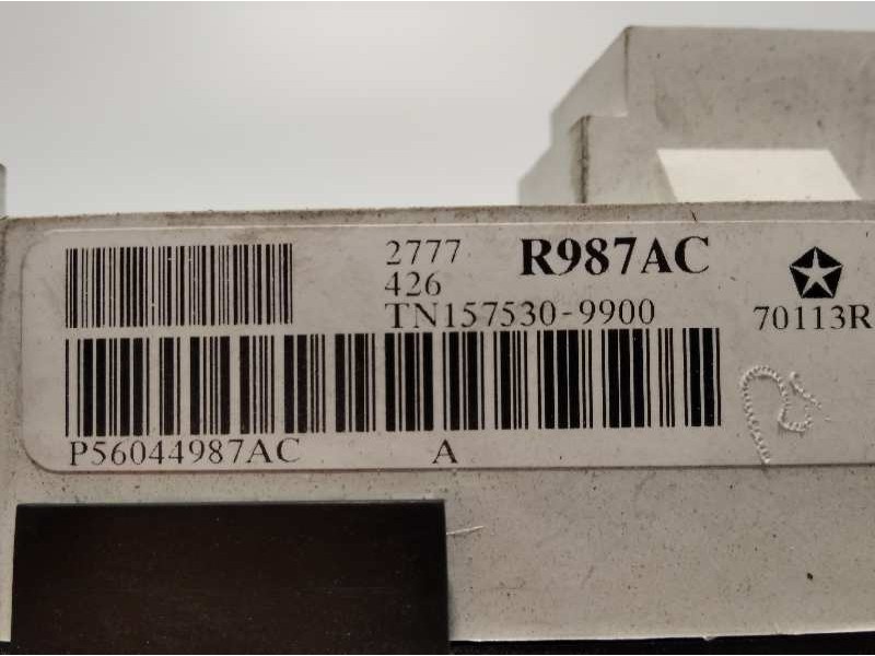 Recambio de cuadro instrumentos para chrysler voyager (rg) 2.8 crd cat referencia OEM IAM P56044987AC  TN1575309900
