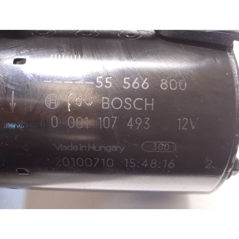 Recambio de motor arranque para opel astra j lim. sport referencia OEM IAM 55566800  0001107493