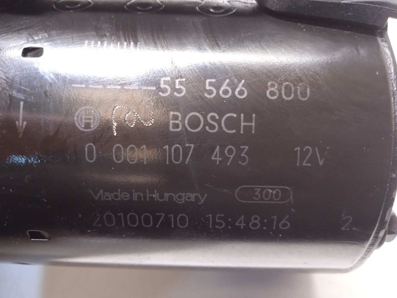 Recambio de motor arranque para opel astra j lim. sport referencia OEM IAM 55566800  0001107493