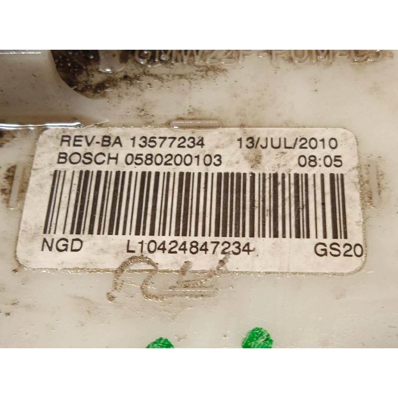Recambio de bomba combustible para opel astra j lim. sport referencia OEM IAM 13577234  