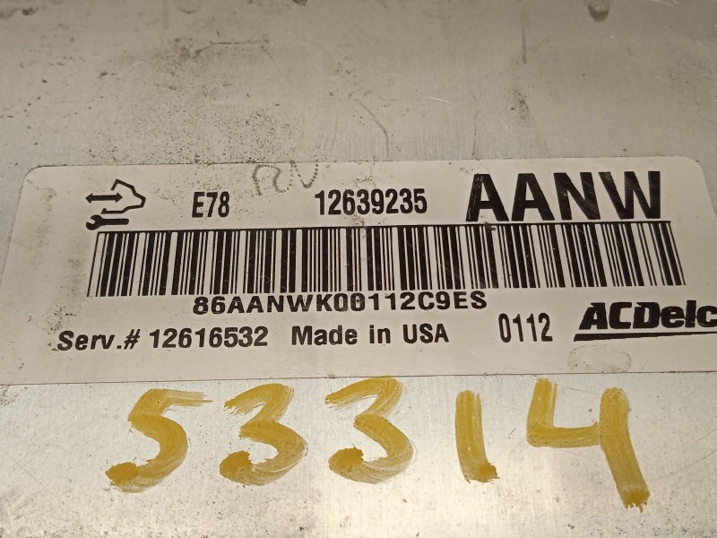 Recambio de centralita motor uce para opel astra j lim. sport referencia OEM IAM 12639235  12616532