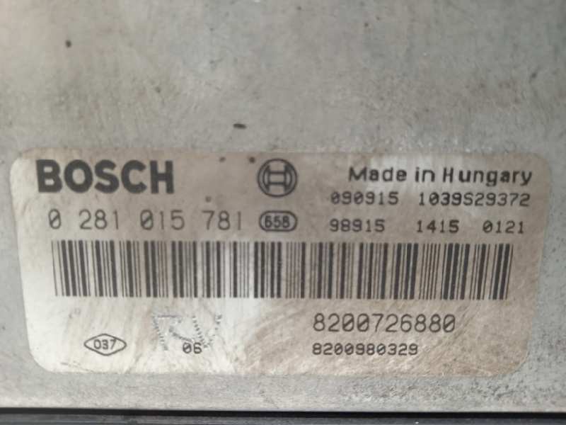 Recambio de centralita motor uce para renault laguna iii 2.0 dci diesel cat referencia OEM IAM 8200726880  0281015781
