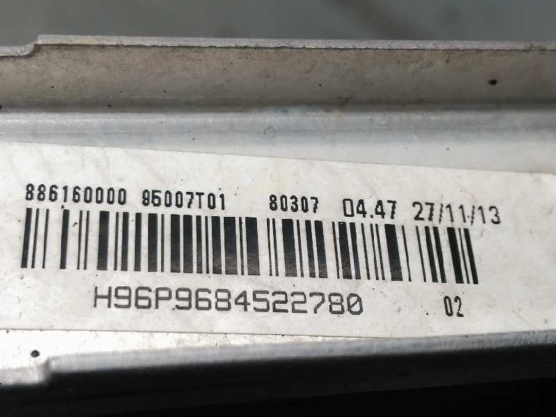 Recambio de radiador agua para peugeot 208 active referencia OEM IAM 9684522780  1330Q5