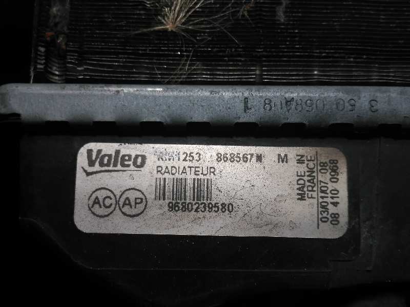 Recambio de radiador agua para peugeot 207 urban referencia OEM IAM 9680239580  