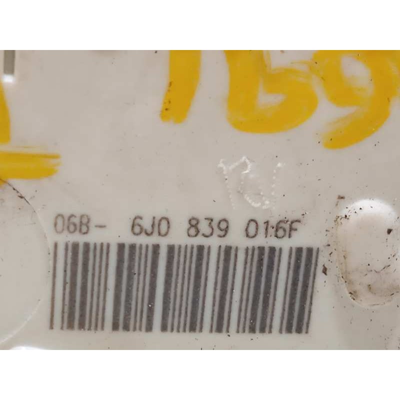 Recambio de cerradura puerta trasera derecha para seat ibiza (6p1) 1.0 tsi referencia OEM IAM 6J0839016F  