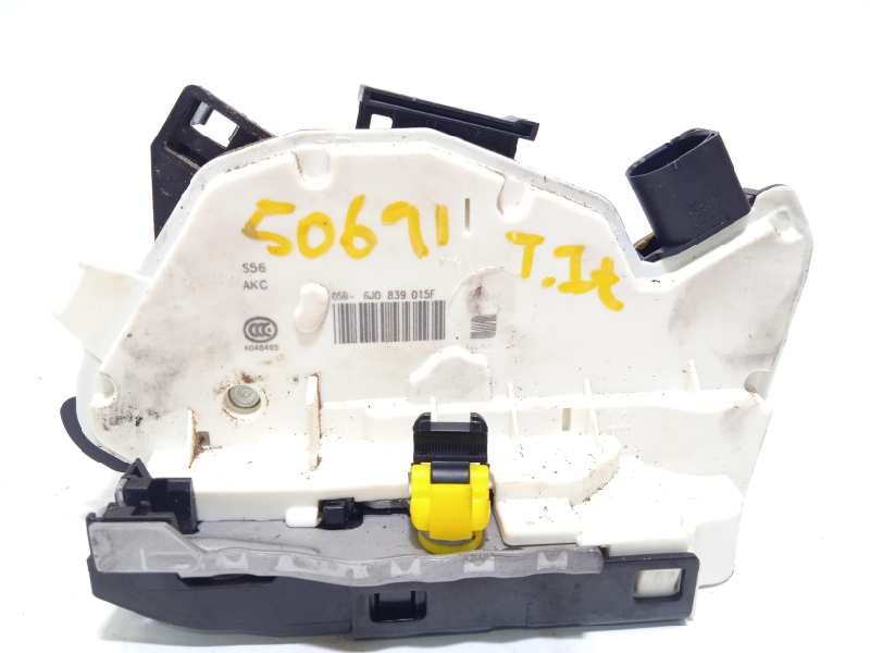 Recambio de cerradura puerta trasera izquierda para seat ibiza (6p1) 1.0 tsi referencia OEM IAM 6J0839015F  