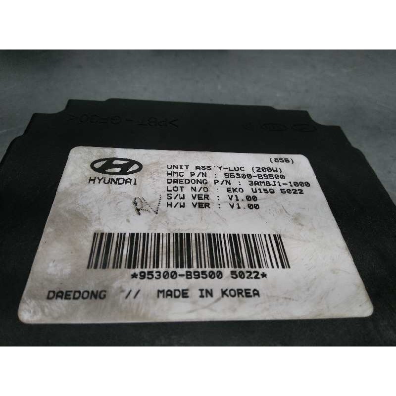 Recambio de centralita confort para hyundai i10 basis referencia OEM IAM 95300B9500  