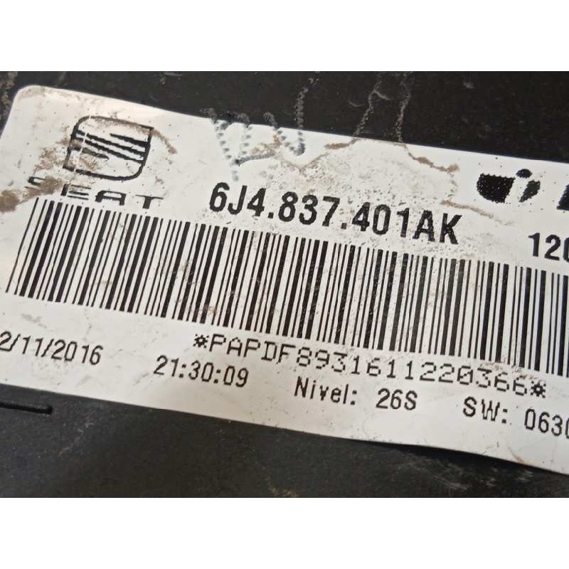 Recambio de elevalunas delantero izquierdo para seat ibiza (6p1) 1.0 tsi referencia OEM IAM 6J4837401AK  6R0959801DS