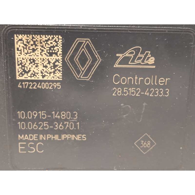 Recambio de abs para renault megane iv berlina 5p zen referencia OEM IAM 476607355R 28515242333 10022010264