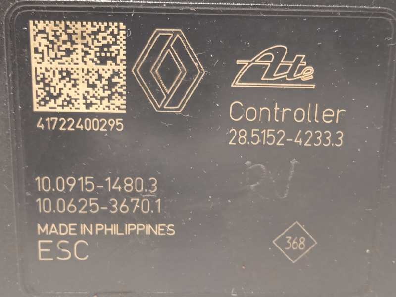 Recambio de abs para renault megane iv berlina 5p zen referencia OEM IAM 476607355R 28515242333 10022010264