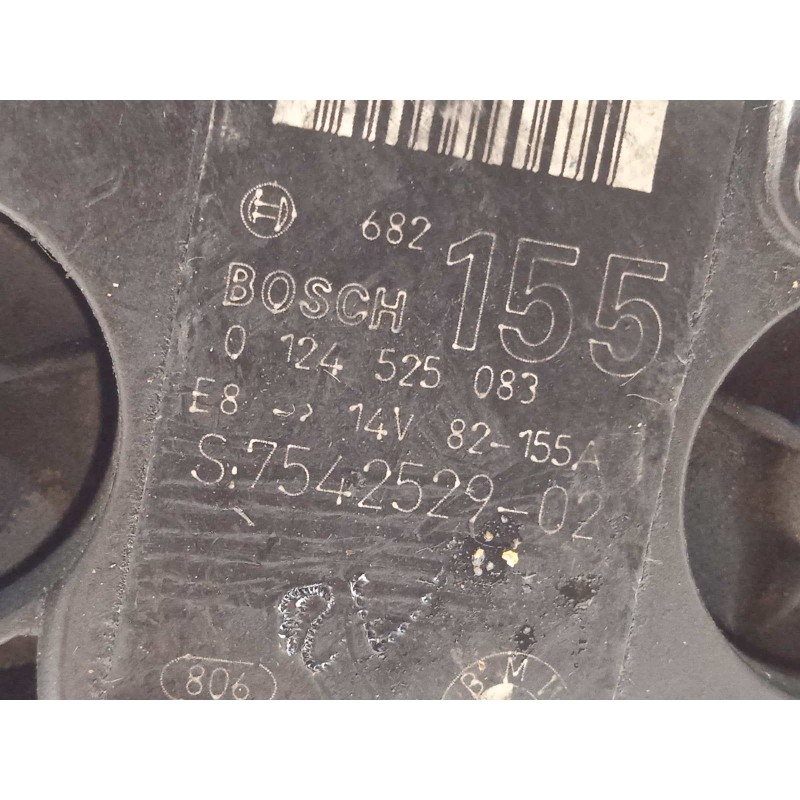 Recambio de alternador para bmw serie 5 berlina (e60) 525i referencia OEM IAM 7542529 12317542529 0124525083