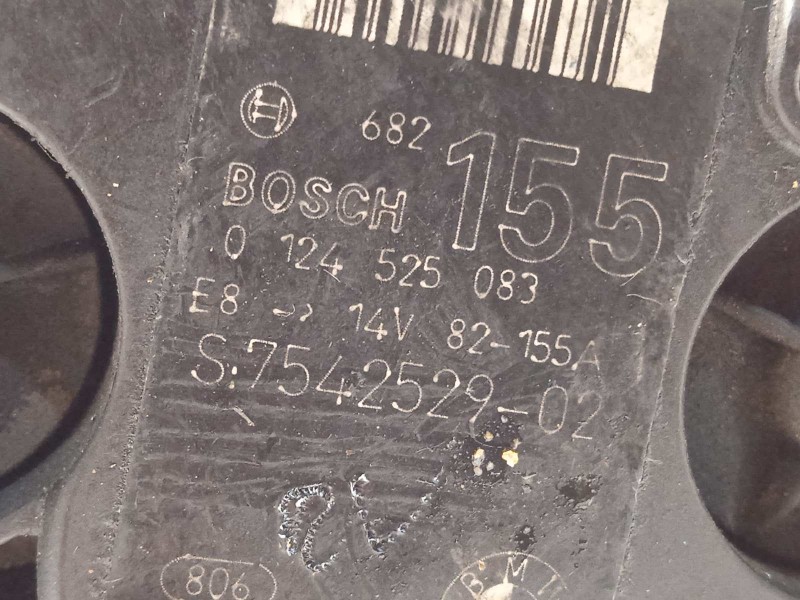 Recambio de alternador para bmw serie 5 berlina (e60) 525i referencia OEM IAM 7542529 12317542529 0124525083