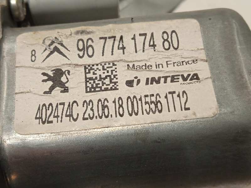 Recambio de elevalunas trasero derecho para citroën c-elysée shine referencia OEM IAM 9674437280  9677417480