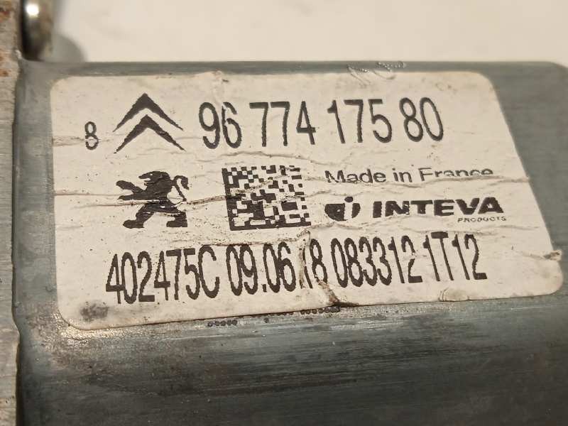 Recambio de elevalunas trasero izquierdo para citroën c-elysée shine referencia OEM IAM 9674437380  9677417580