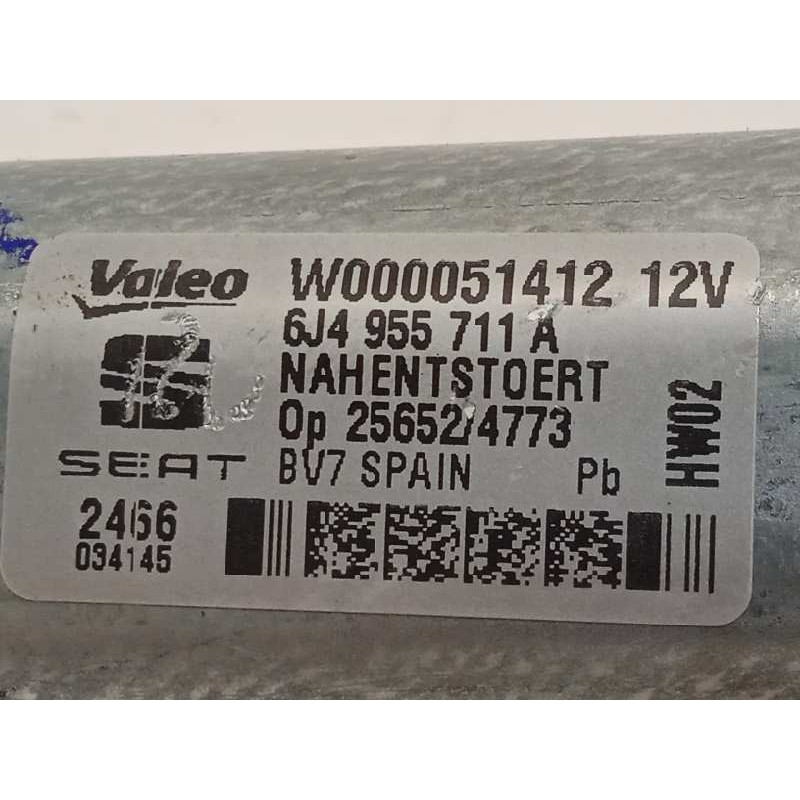 Recambio de motor limpia trasero para seat ibiza (6p1) 1.0 tsi referencia OEM IAM 6J4955711A  W000051412