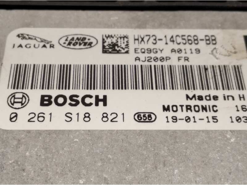 Recambio de centralita motor uce para land rover range rover sport referencia OEM IAM HX7314C568BB LR090975 0261S18821