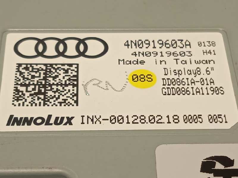 Recambio de pantalla multifuncion para audi a8 (4n2/4n8) 50 tdi quattro referencia OEM IAM 4N0919603B  